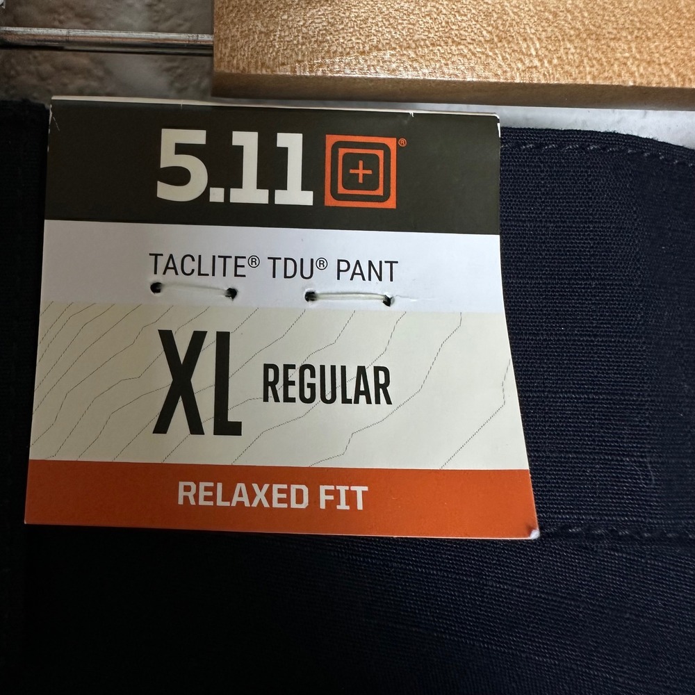 5.11 Tactical Taclite TDU Pant 74280 Mens XL Regular Dark Navy Ripstop Cargo New - Picture 11 of 16